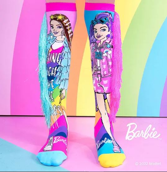MADMIA BARBIE EXTRA FASHIONISTA SOCKS - Toyworld Frankston