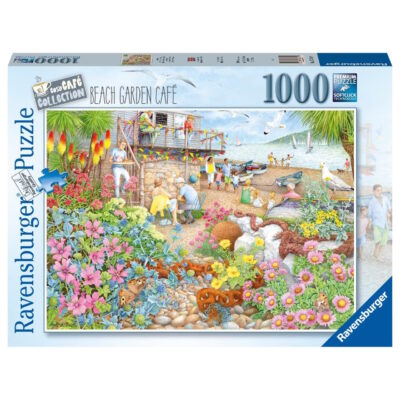 RAVENSBURGER - BEACH GARDEN CAFE 1000 PIECE PUZZLE - Toyworld Frankston