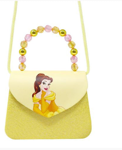 PINK POPPY DISNEY PRINCESS BELLE PRINT HARD HANDBAG - Toyworld Frankston