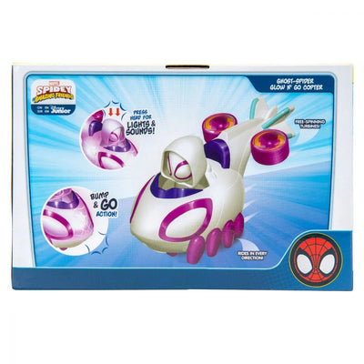 SPIDEY N FREINDS GHOST SPIDER GLOW N GO COPTER