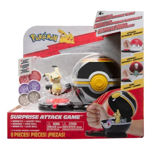 POKEMON SURPRISE ATTACK SINGLE PACK MIMIKYU LUXURY BALL - Toyworld Frankston
