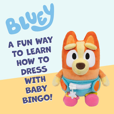 BLUEY DRESS AND PLAY BABY BINGO