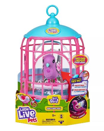 LITTLE LIVE PETS  LIL BIRD S13  BIRDCAGE - Toyworld Frankston