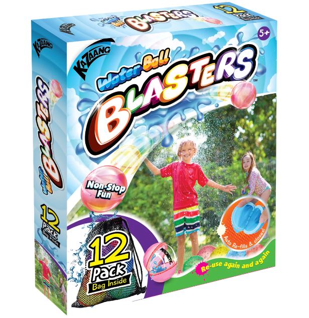 Kazaang - Re-usable Water Ball Blasters 12pk - Toyworld Frankston