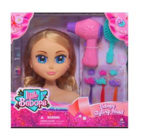 LITTLE BEBOPS STYLING HEAD BLONDE - Toyworld Frankston