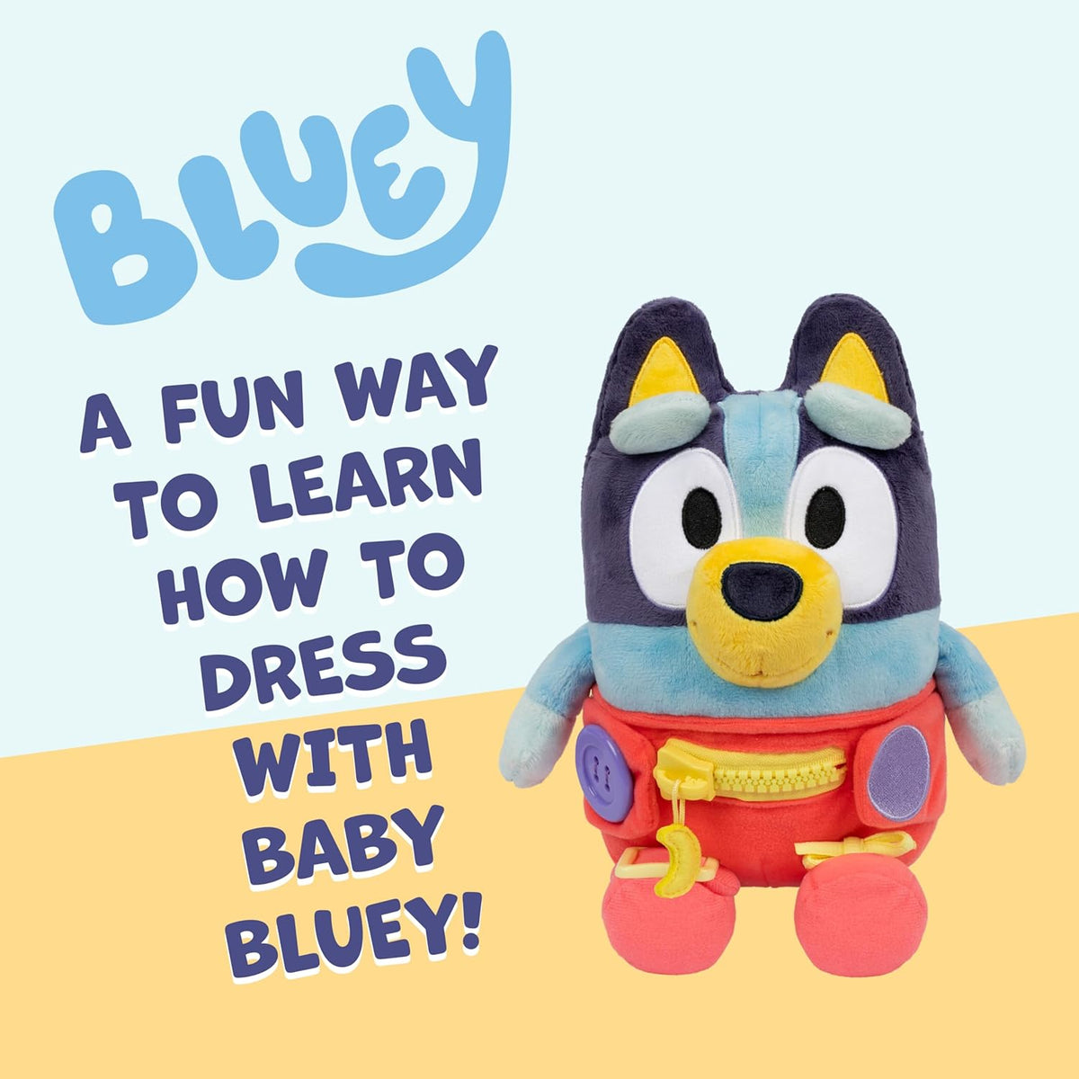 BLUEY DRESS AND PLAY BABY BLUEY
