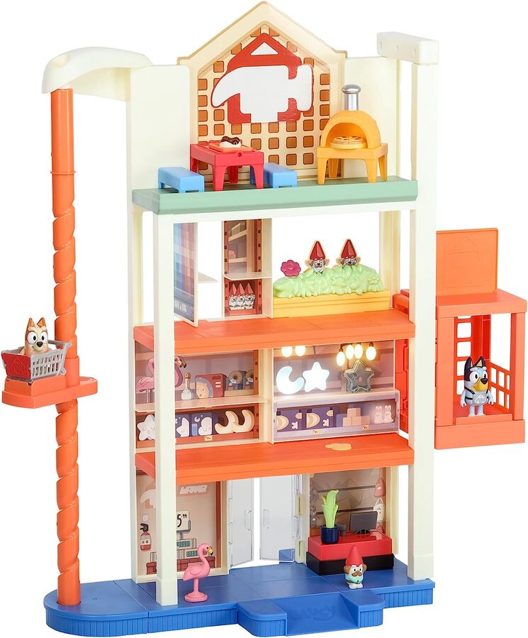 BLUEY HAMMERBARN SHOPPING PLAYSET - Toyworld Frankston