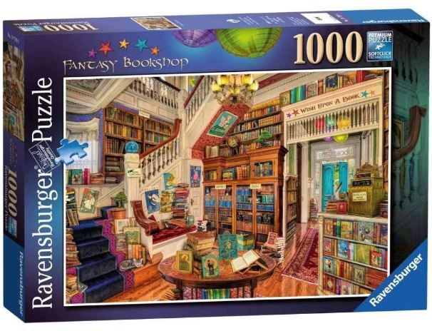 RAVENSBURGER 197996 THE FANTASY BOOKSHOP 1000 PIECE PUZZLE - Toyworld Frankston