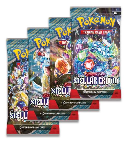 POKEMON TCG SCARLET AND VIOLET STELLAR CROWN BOOSTER PACK - Toyworld Frankston