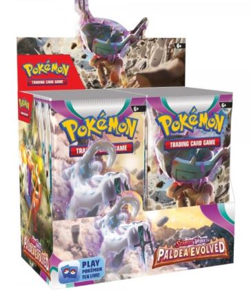 POKEMON TCG SCARLET AND VIOLET 2 PALDEA EVOLVED BOOSTER - Toyworld Frankston