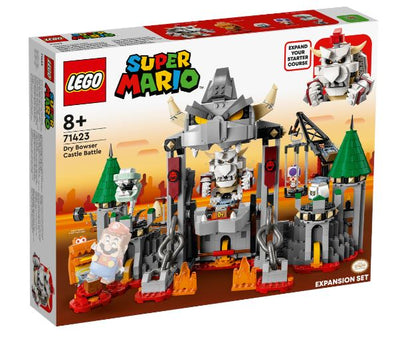 LEGO SUPER MARIO 71423 DRY BOWSER CASTLE BATTLE EXPANSION SET - Toyworld Frankston