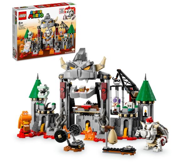 LEGO SUPER MARIO 71423 DRY BOWSER CASTLE BATTLE EXPANSION SET - Toyworld Frankston