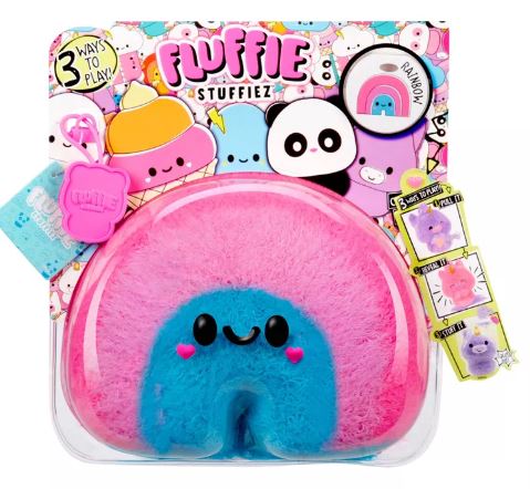 FLUFFIE STUFFIEZ SURPRISE REVEAL SMALL PLUSH - RAINBOW - Toyworld Frankston