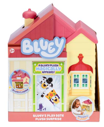 BLUEY - BLUEYS PLAYDATE PLUSH - Toyworld Frankston
