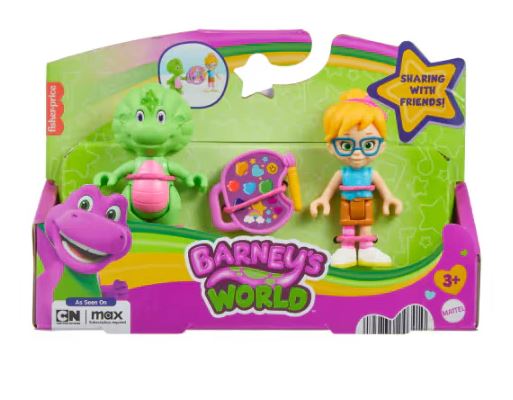 BARNEY'S WORLD BABY BOP AND VIVIE FIGURE PACK