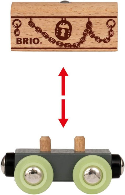 BRIO GLOW IN THE DARK GHOST TRAIN - 33986 - Toyworld Frankston