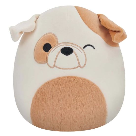 SQUISHMALLOWS -  7.5 INCH PLUSH - BROCK THE BULLDOG - Toyworld Frankston