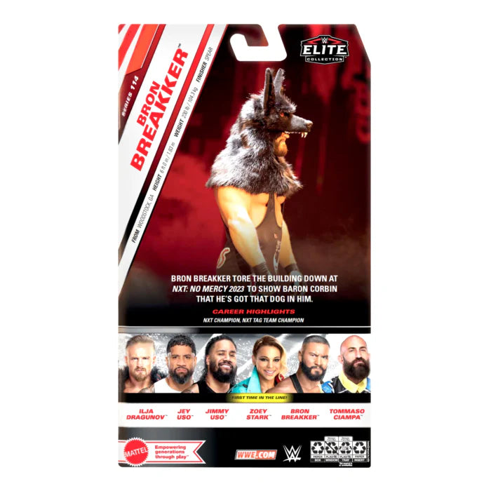 WWE ELITE COLLECTION SERIES 114 FIGURE - BRON BREAKKER - Toyworld Frankston