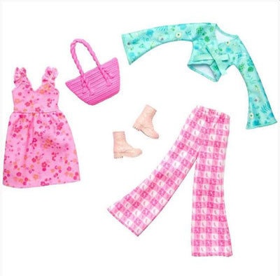 BARBIE FASHION 2 PACK - PINK SUN DRESS - Toyworld Frankston