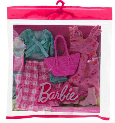BARBIE FASHION 2 PACK - PINK SUN DRESS - Toyworld Frankston