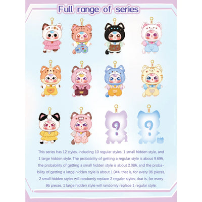 BABY THREE - KITTEN WARDROBE PLUSH BLIND BOX