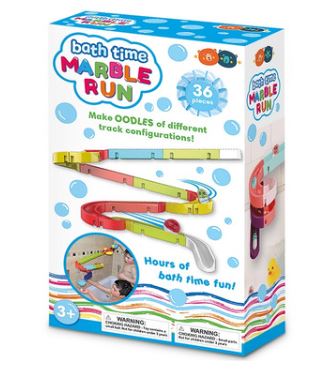 BUDDY AND BARNEY BATHTIME MARBLE RUN 36 PIECES - Toyworld Frankston