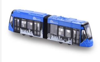 MAJORETTE 1:64 SIEMENS AVENIO TRAM - BLUE - Toyworld Frankston
