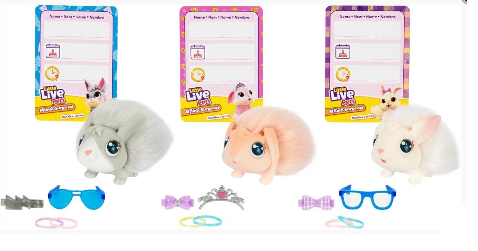 LITTLE LIVE PETS - MAMA SURPRISE BUNNY SET - Toyworld Frankston