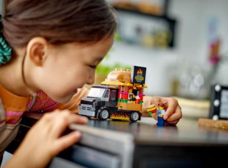 LEGO 60404 BURGER TRUCK - Toyworld Frankston