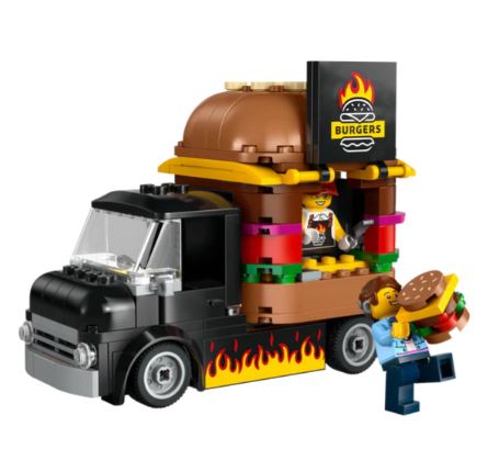 LEGO 60404 BURGER TRUCK - Toyworld Frankston