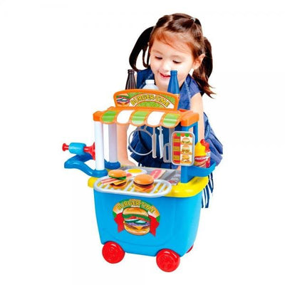 PLAYGO GOURMET BURGER CART - Toyworld Frankston