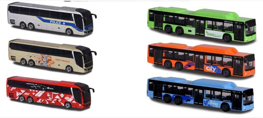 MAJORETTE MAN CITY BUS ASST - Toyworld Frankston