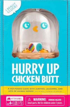 HURRY UP CHICKEN BUTT - HOT POTATO STYLE ACTION GAME 4 + - Toyworld Frankston