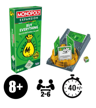MONOPOLY EXPANSION - BUY EVERYTHING