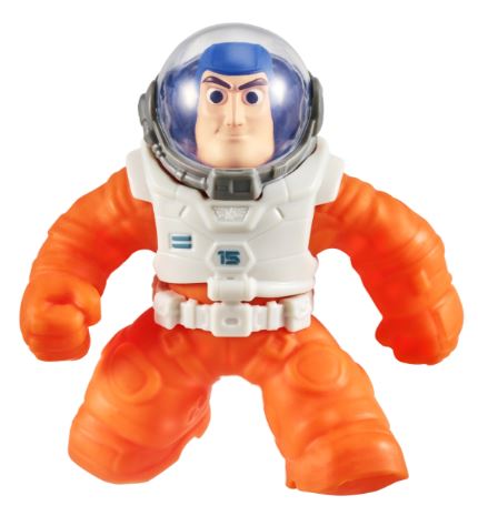 HEROES OF GOO JIT ZU BUZZ LIGHTYEAR ORANGE SUPER SQUISHY FIGURE - Toyworld Frankston