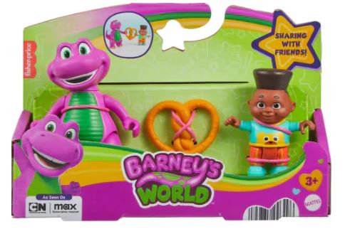 BARNEY'S WORLD BARNEY AND DAVID FIGURE PACK