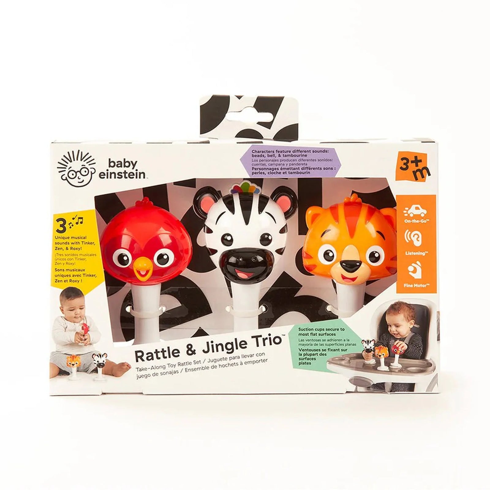 BABY EINSTEIN RATTLE & JINGLE TRIO - Toyworld Frankston