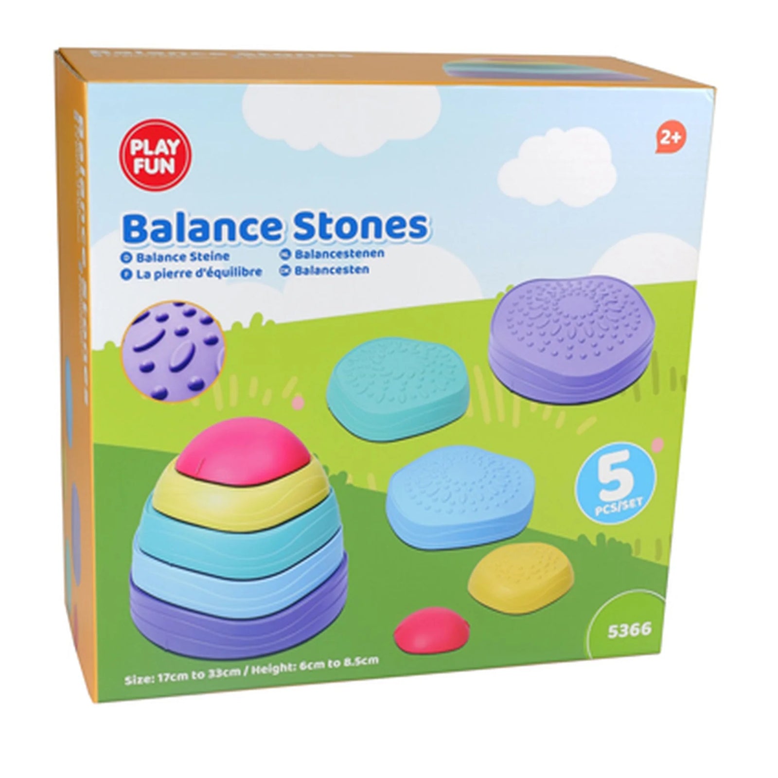 PLAYFUN - BALANCE STONES - Toyworld Frankston