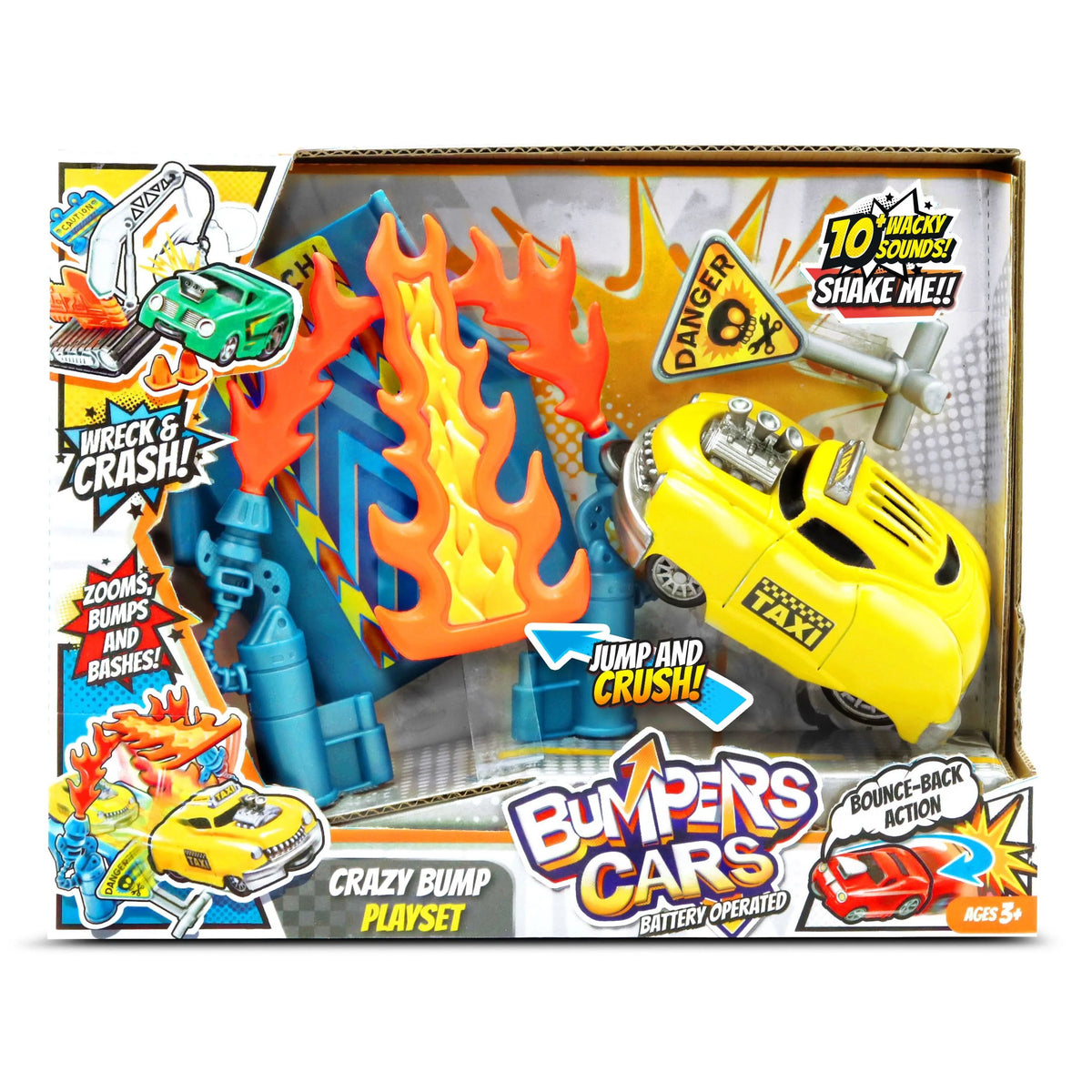 BUMPER CARS - CRAZY BUMP AND CRASH PLAYSET