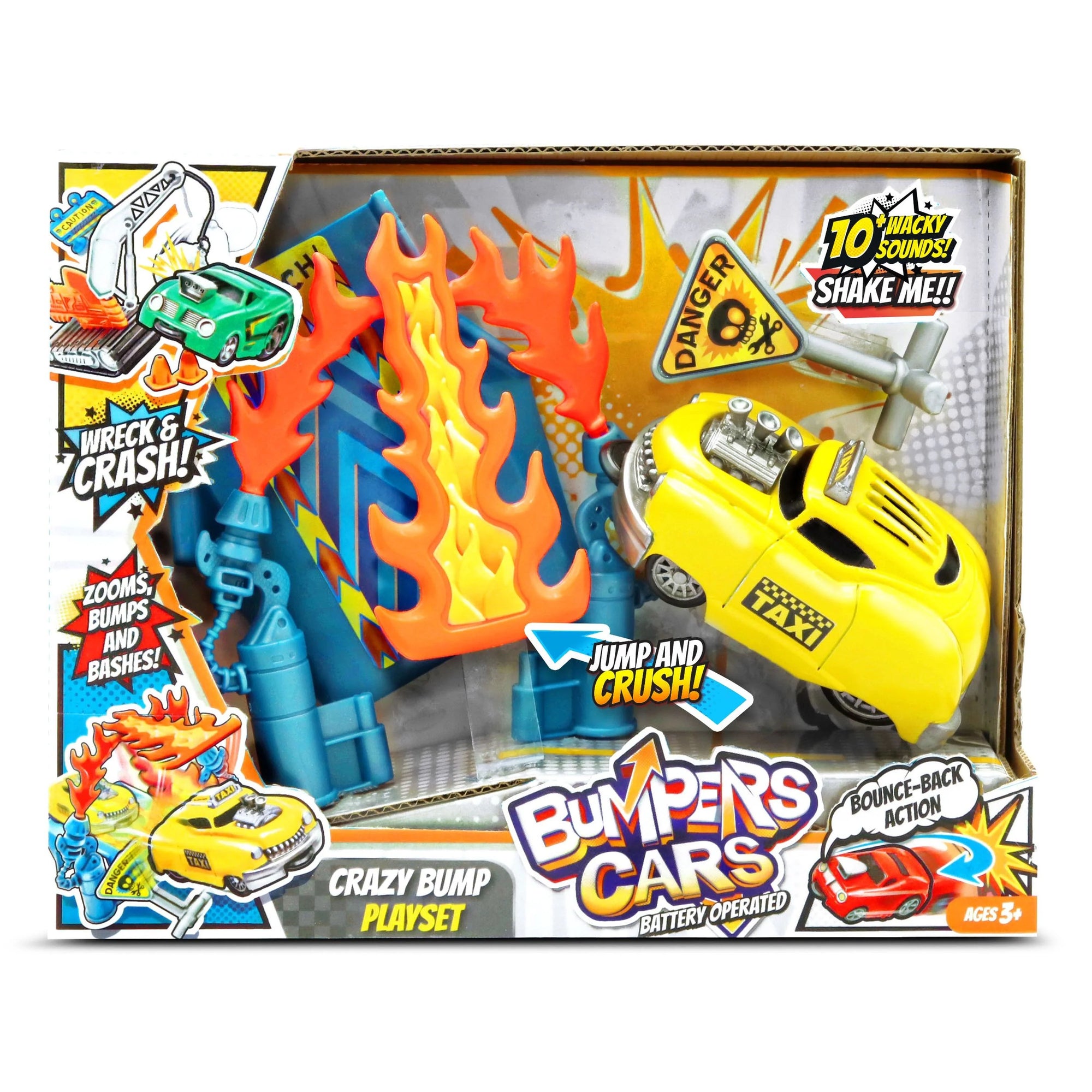 BUMPER CARS - CRAZY BUMP AND CRASH PLAYSET