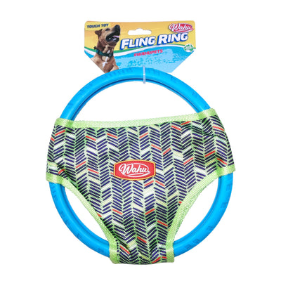 WAHU PET TOUGH FLING RING - Toyworld Frankston