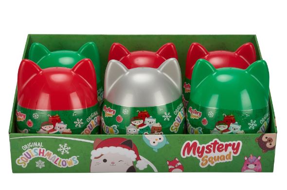 SQUISHMALLOWS - BLIND CAPSULES HOLIDAY ASSORTMENT - Toyworld Frankston