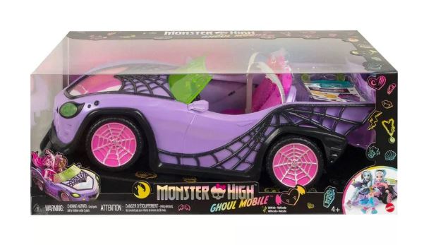 MONSTER HIGH - SKULLMATE SECRETS - GHOUL  CAR