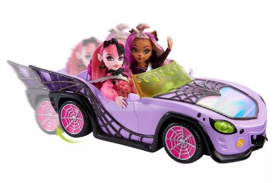 MONSTER HIGH - SKULLMATE SECRETS - GHOUL  CAR