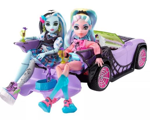 MONSTER HIGH - SKULLMATE SECRETS - GHOUL  CAR