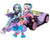 MONSTER HIGH - SKULLMATE SECRETS - GHOUL  CAR