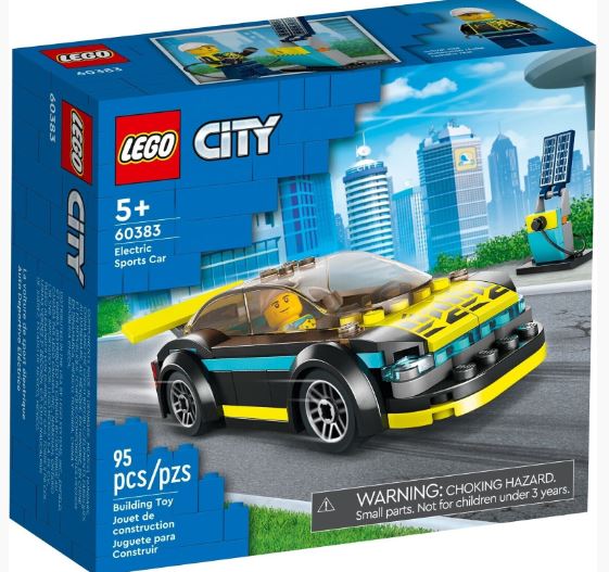 LEGO 60383 CITY ELECTRIC SPORTS CAR - Toyworld Frankston