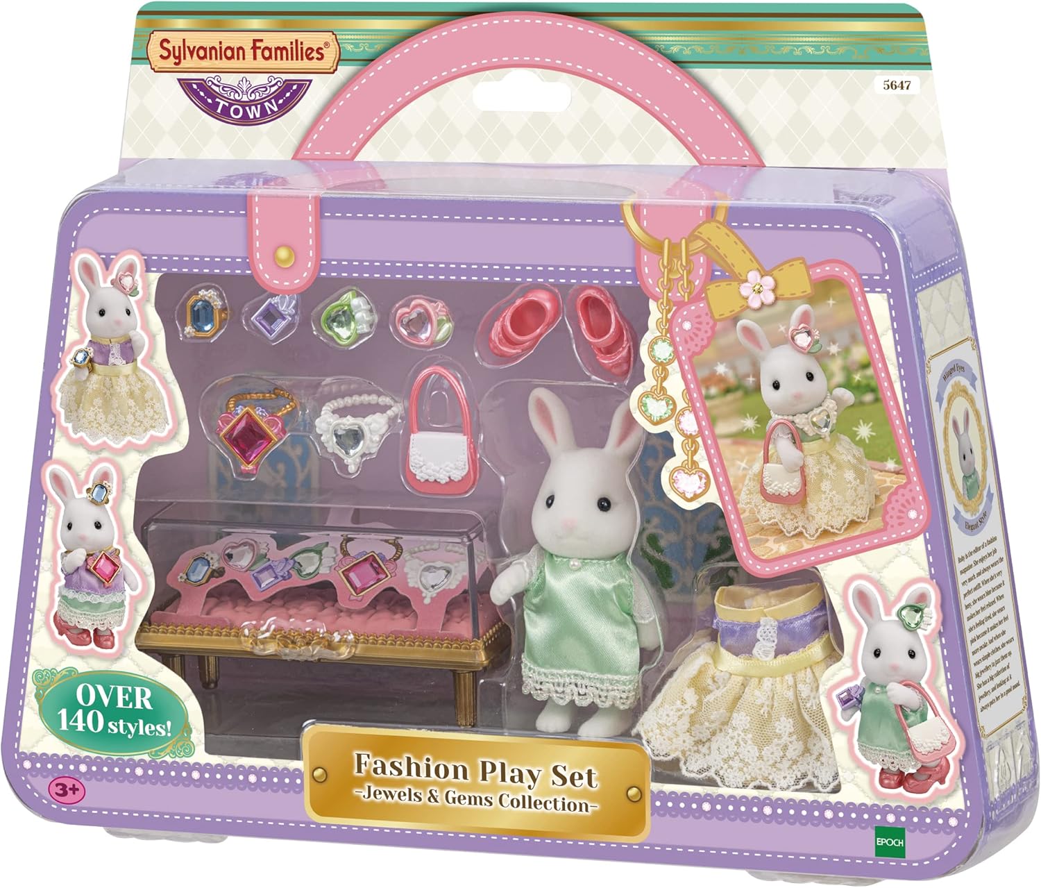 SYLVANIAN FAMILIES - FASHION PLAY SET - JEWELS & GEMS - Toyworld Frankston