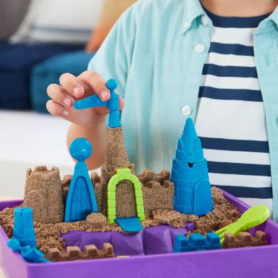 KINETIC SAND - DELUXE BEACH CASTLE PLAYSET - Toyworld Frankston