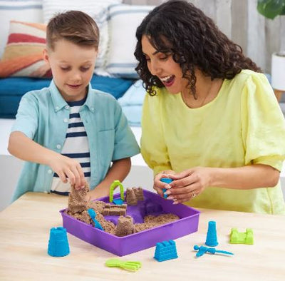 KINETIC SAND - DELUXE BEACH CASTLE PLAYSET - Toyworld Frankston